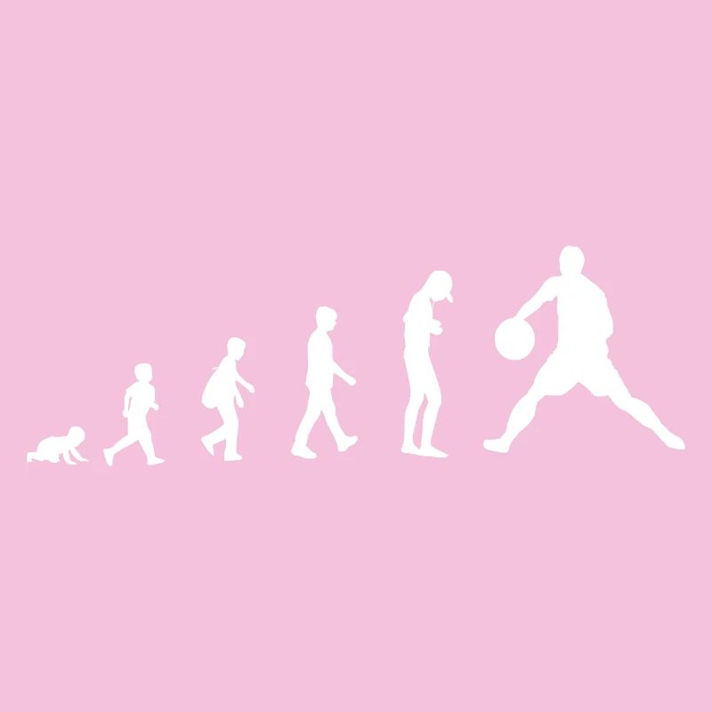 Development from baby to handball player / sport