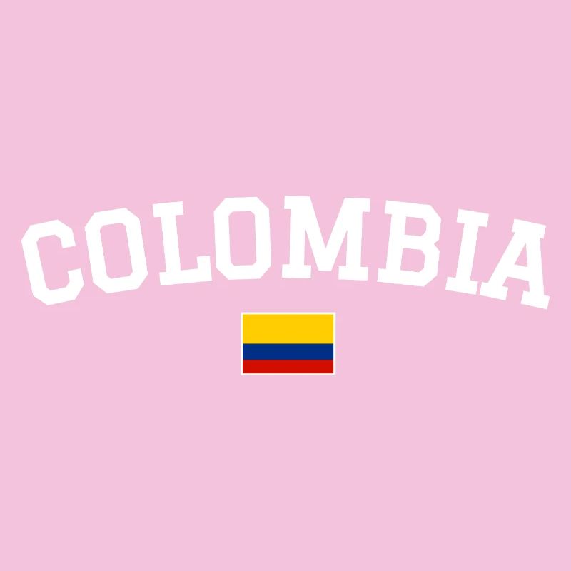 Drapeau de la Colombie Blanc