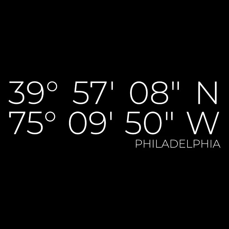 Coordonnées : Philadelphie, Pennsylvanie
