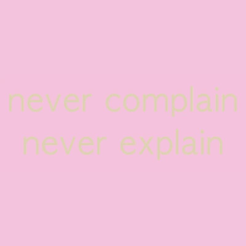 never