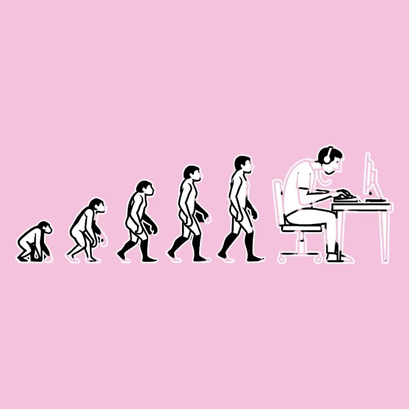 L’évolution s’arrête à l’ordinateur – Conception de l’humour