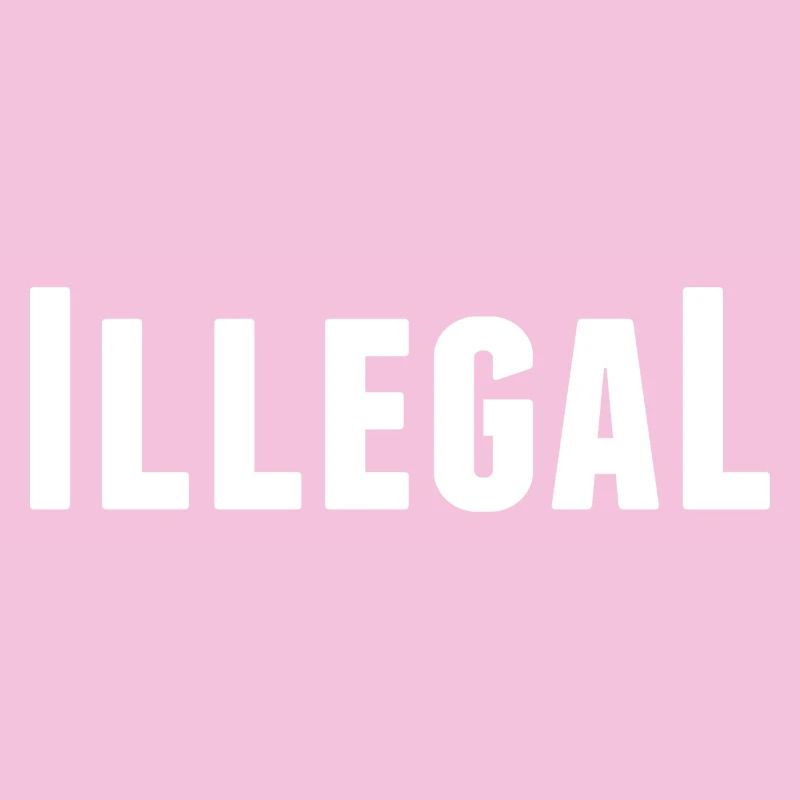 illégalement illégal illégal