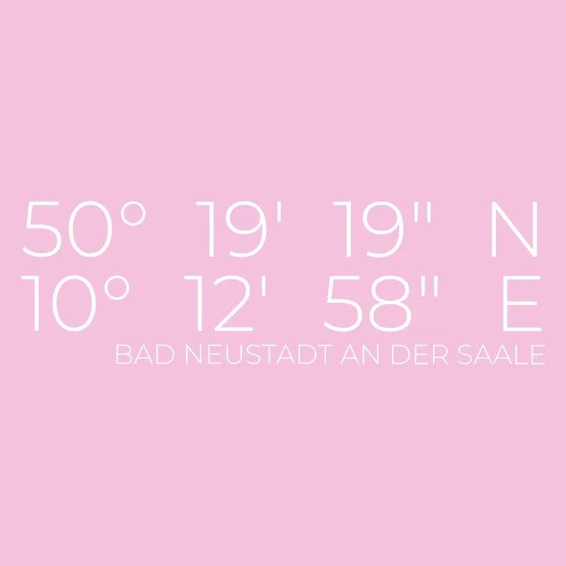 Coordonnées Bad Neustadt an der Saale