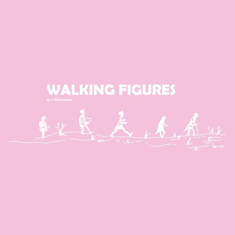 Figures de marche blanc