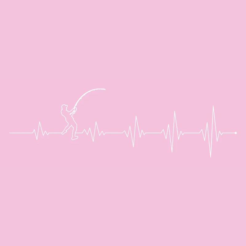 Heartbeat Springseil Silhouette