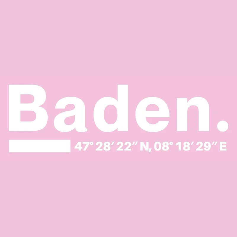 Baden coordinates Aargau Aargauer Aargauerin