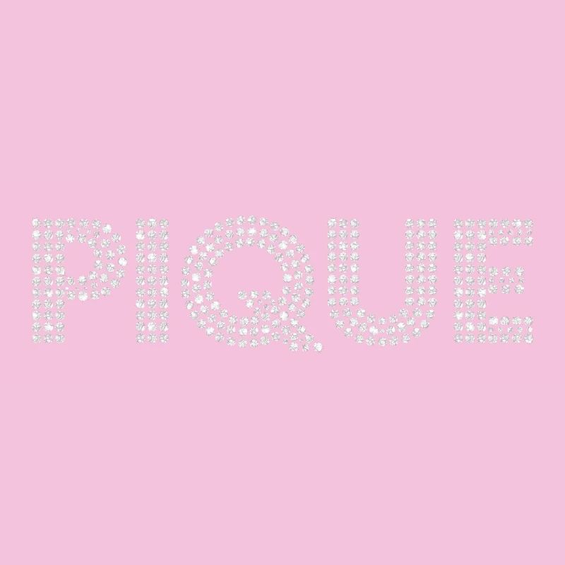 Dot-Piqué lettering