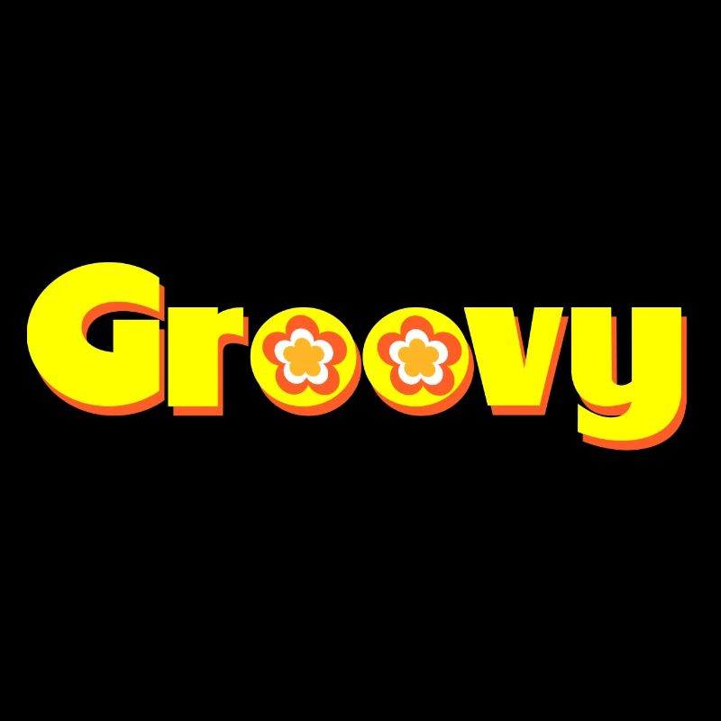 Groovy 70s Flower Blossom