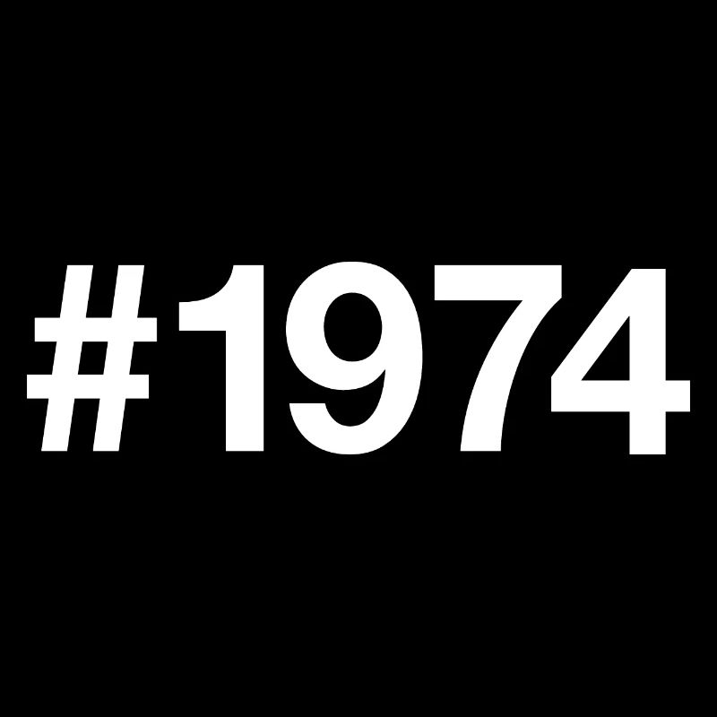 1974 Hashtag 52 Jahre 52. Geburtstag