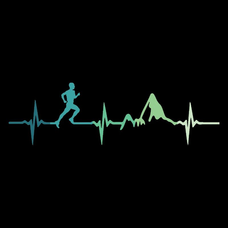 Trail running battement de coeur