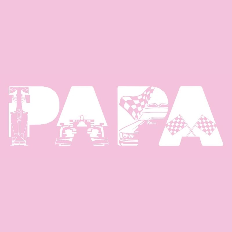 Formule de course Papa Race Car Dad Wheel Racing