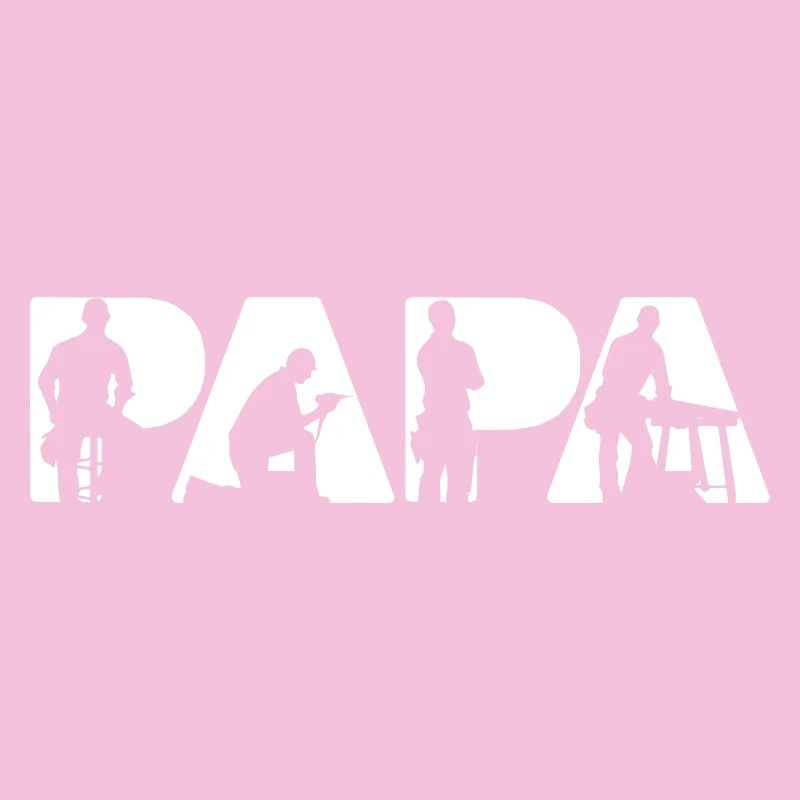 Silhouette de menuisier Papa Carpenter