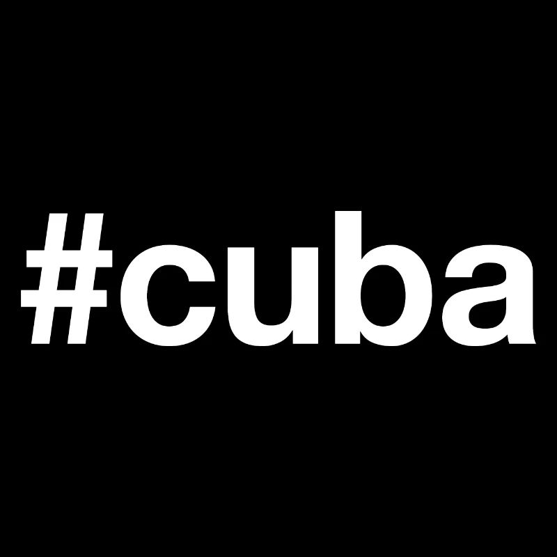 CUBA Hashtag Kuba