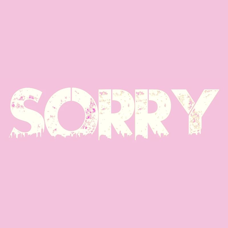 sorry désolé