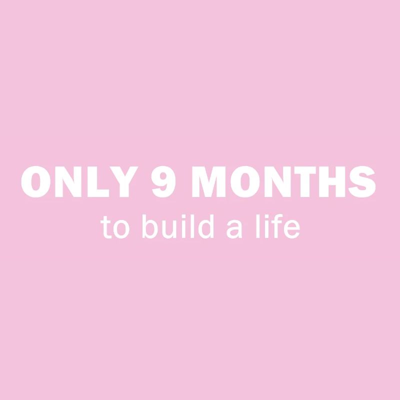 Life plan with motif for 9 months