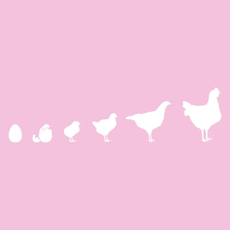 Snapshot Chick Family, Chicken, Evolution,