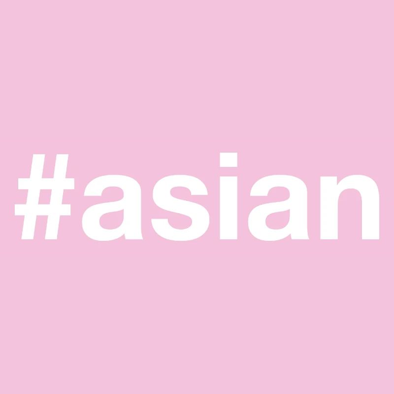 Hashtag asiatique