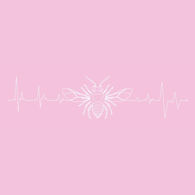 Abeille Pulse Line Art