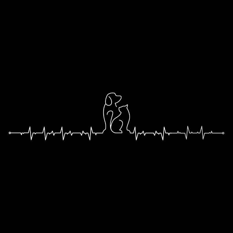 Heartbeat Silhouette Duo