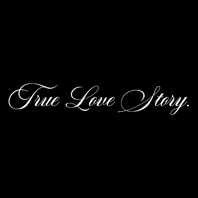 Lettrage de True Love Story