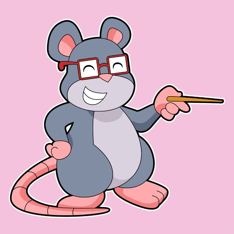Mouse Teacher Pointer School