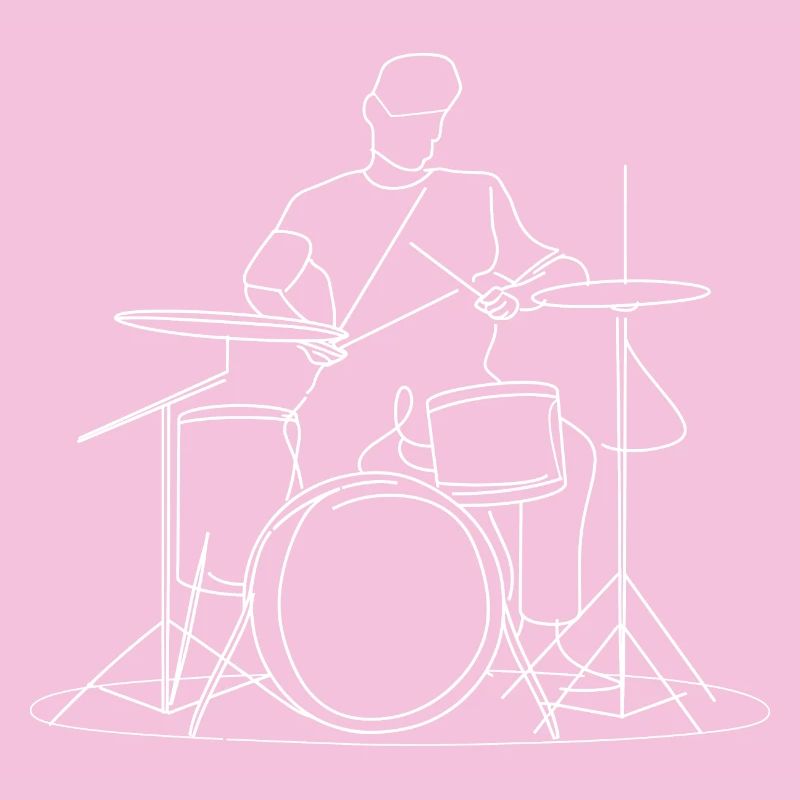 Dessin du batteur