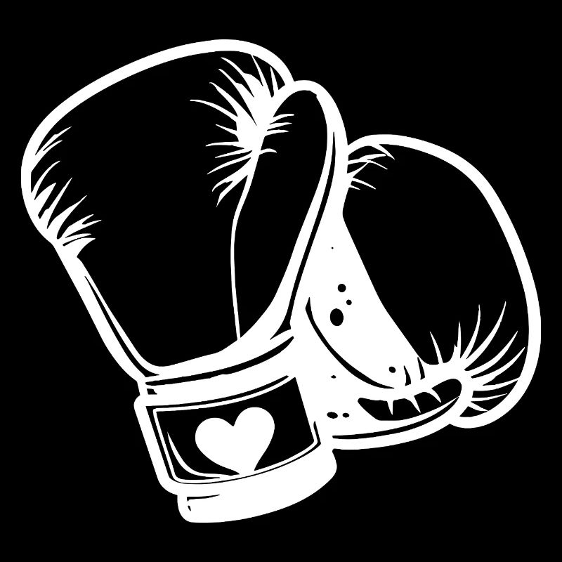 Croquis de gants de boxe