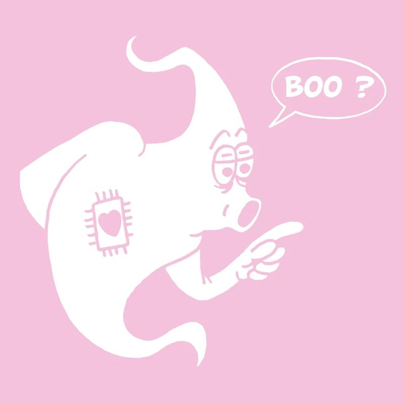 Fun White Ghost