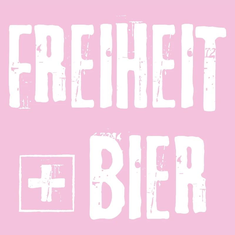 LIBERTÉ + BIÈRE GRUNGE ROCK GRAFFITI DESIGN