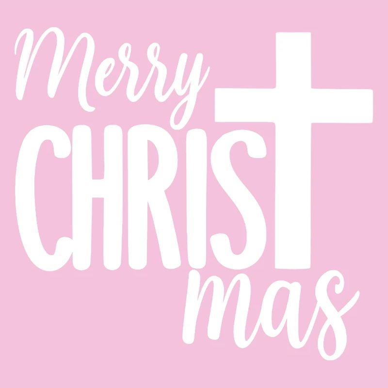 Joyeux Noël accentué par la croix de Jésus