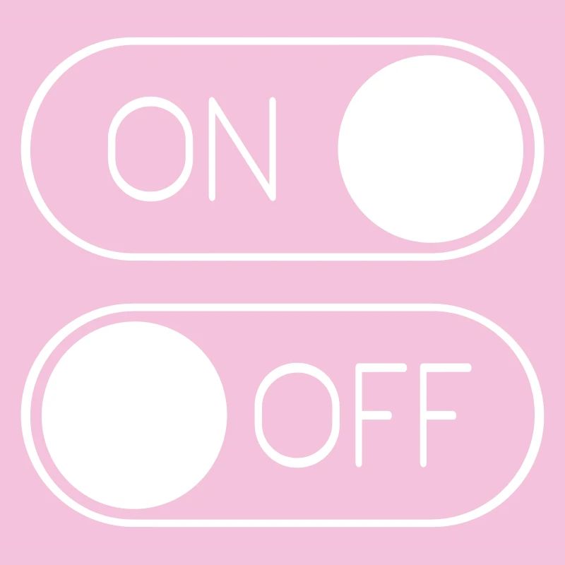 Toggle Graphic On Off Switch