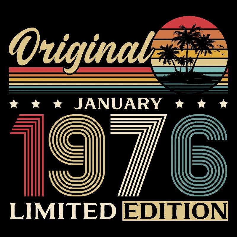 50e anniversaire Original janvier 1976