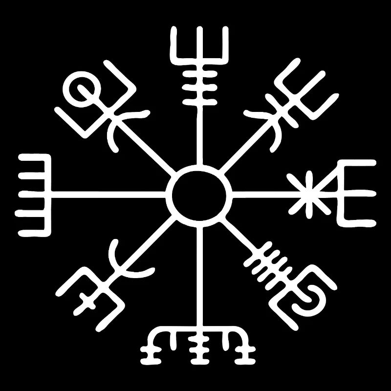 Sigil de Boussole Runique à Huit Bras