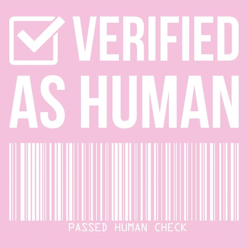 Barcode Check: Verified Human Humor