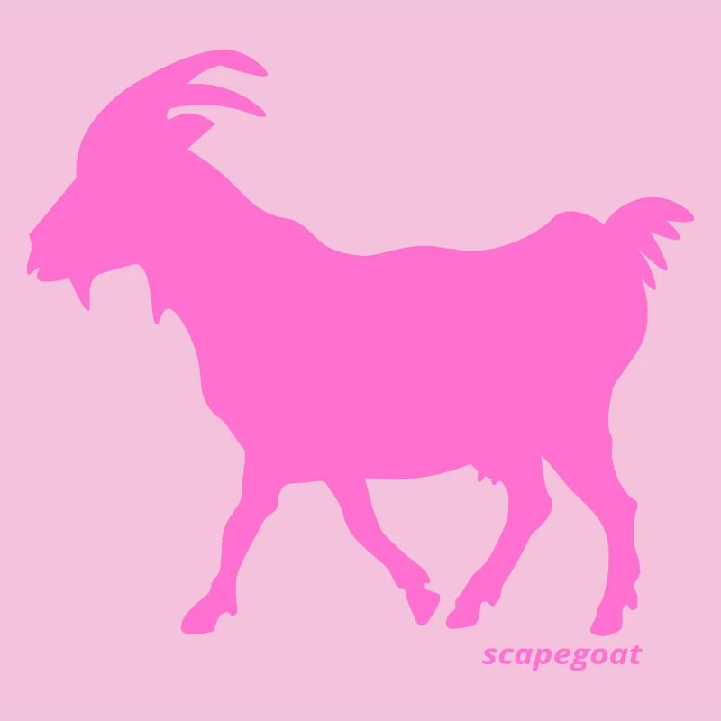 Sündenbock rosa