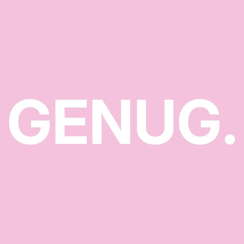 GENUG Punkt – Minimalistisches Statement Design