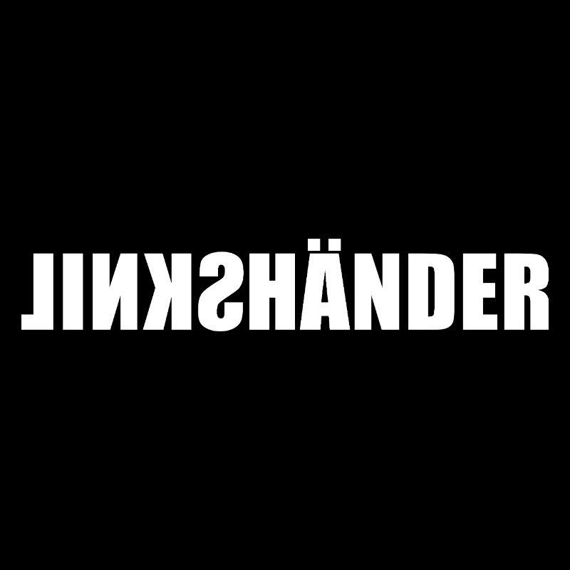Linkshänder - mit links - Spiegelschrift