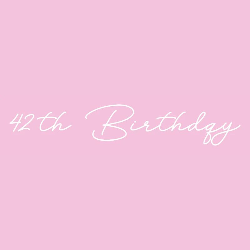 42e anniversaire