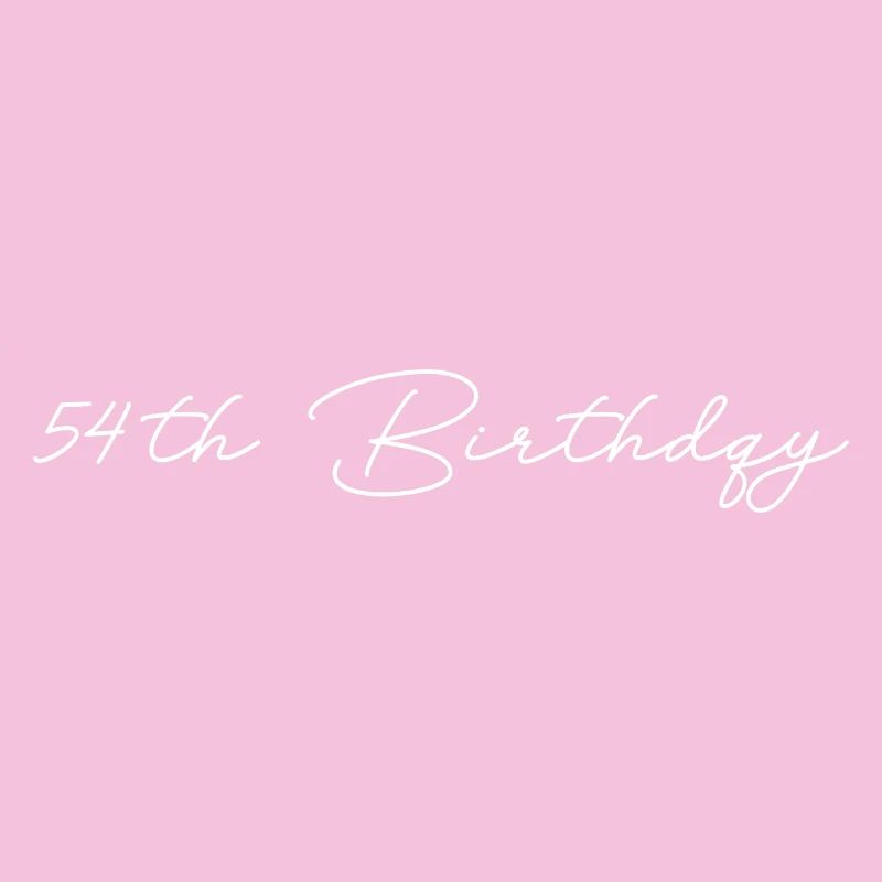 54e anniversaire