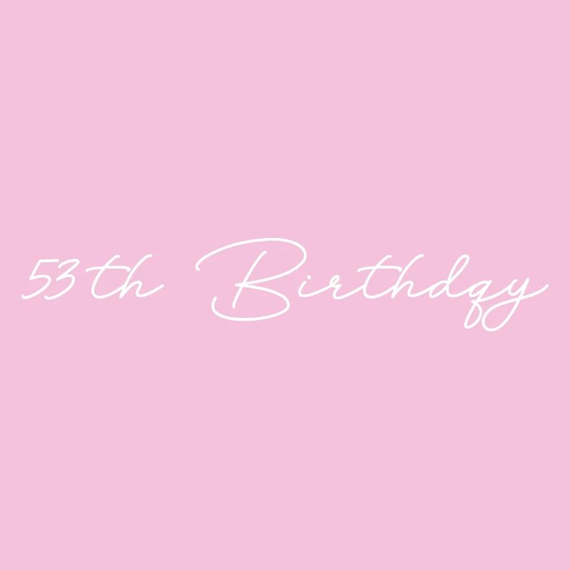 53e anniversaire