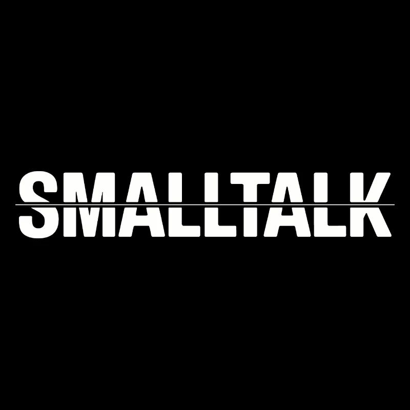 (NO) Smalltalk Schriftzug