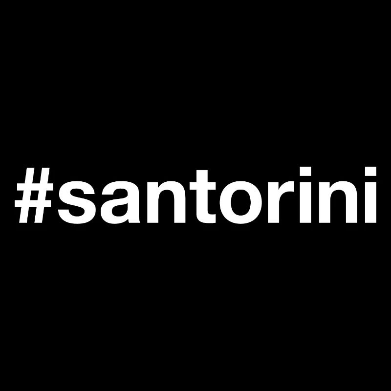 SANTORINI Hashtag