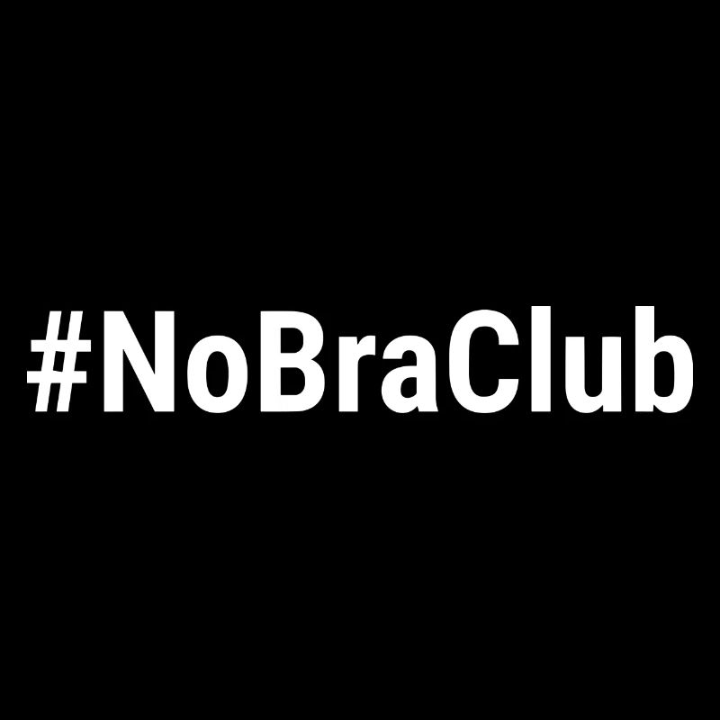 NoBraClub White