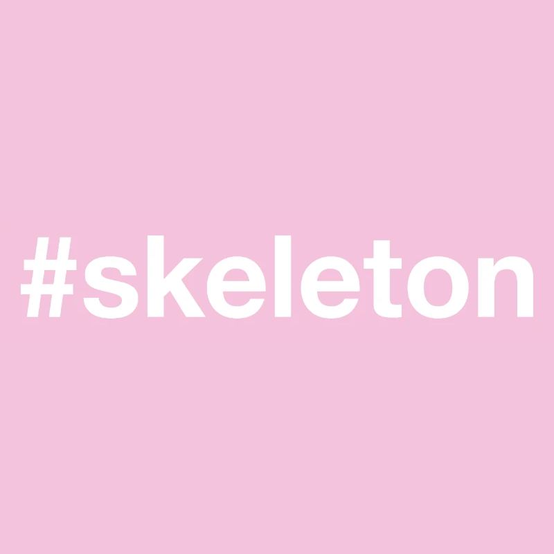 Hashtag squelette
