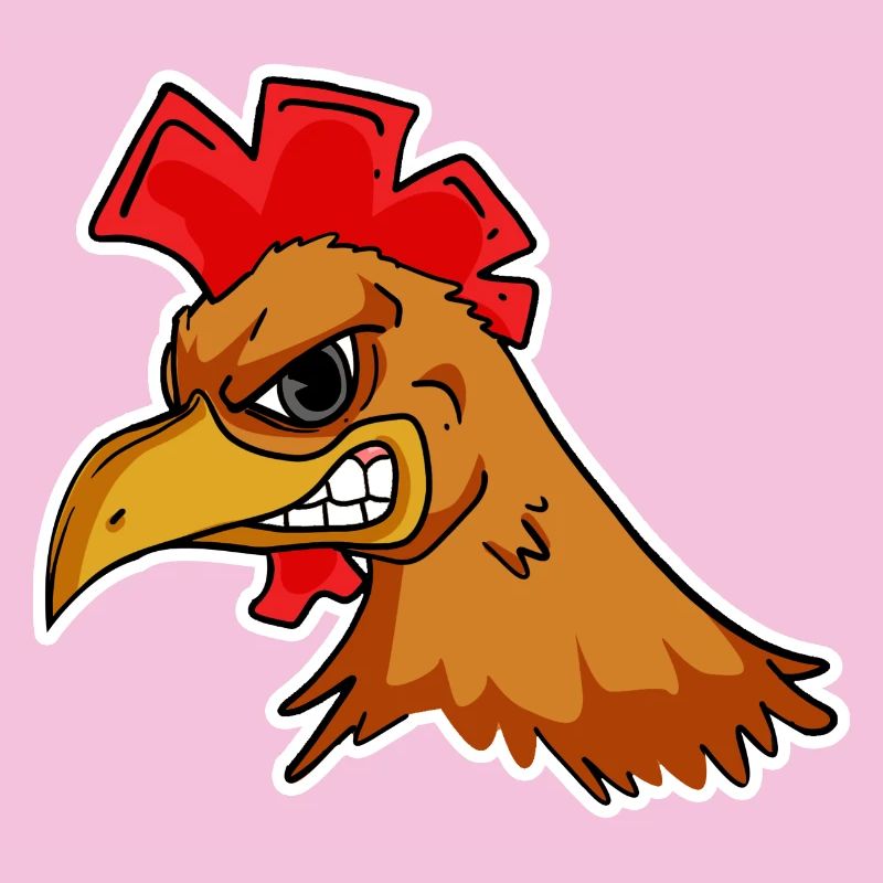 Huhn Kopf