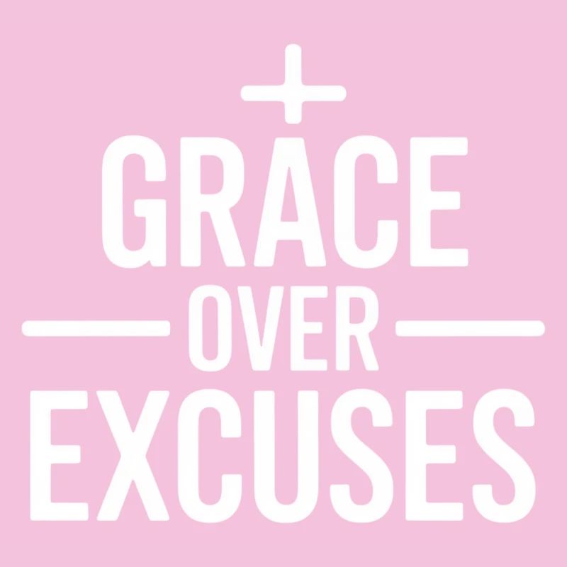 Message de grâce chrétienne sur les excuses