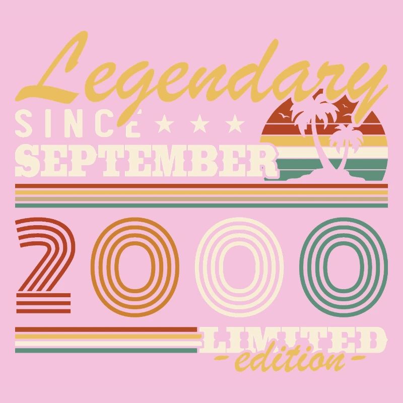 September 2000 Vintage Retro Birthday Gift
