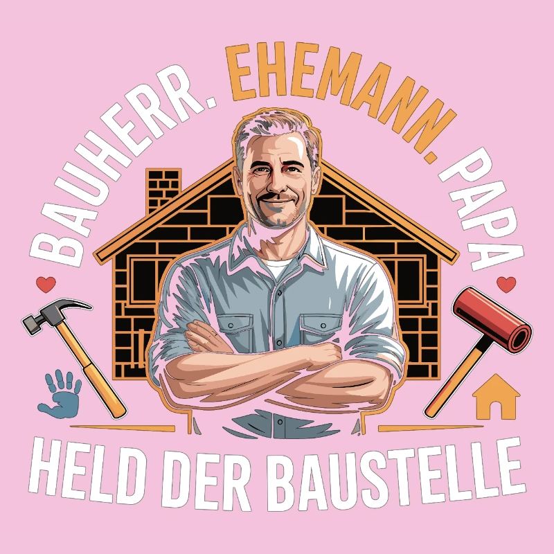 Héros du chantier – papa, mari et constructeur