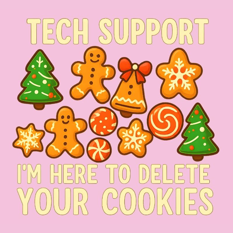 Support technique Cookie Noël Mème