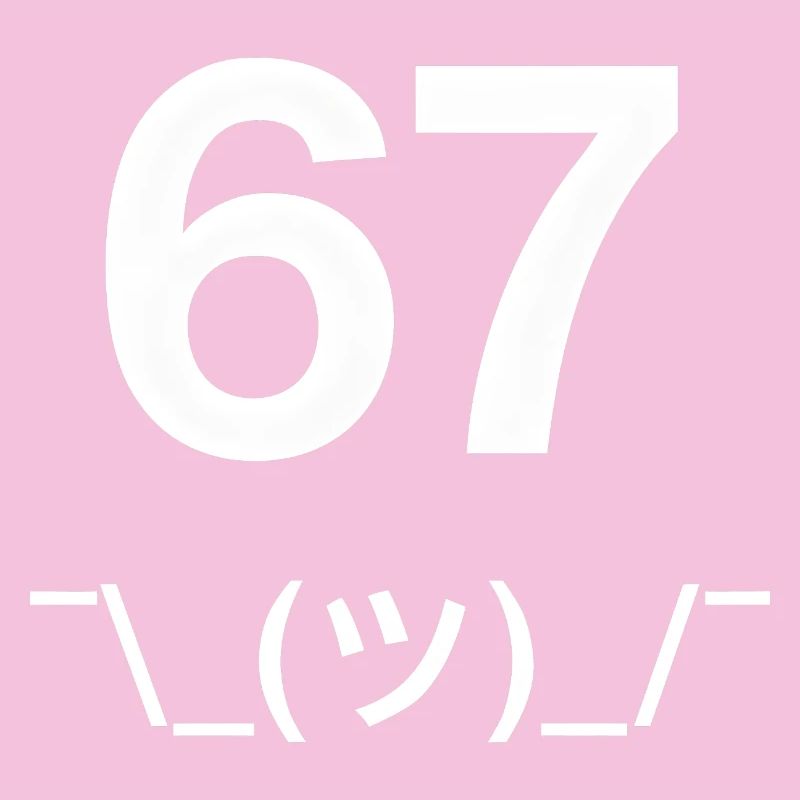 Six Seven 67 Idée d’humour de mème drôle